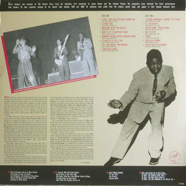 James Brown & The Famous Flames : The Federal Years ... Part Two (LP, Comp)