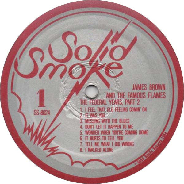 James Brown & The Famous Flames : The Federal Years ... Part Two (LP, Comp)