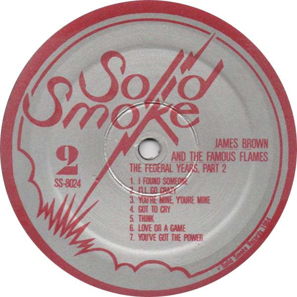 James Brown & The Famous Flames : The Federal Years ... Part Two (LP, Comp)