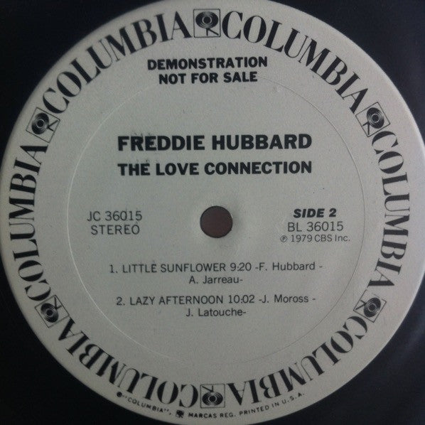Freddie Hubbard : The Love Connection (LP, Album, Promo)
