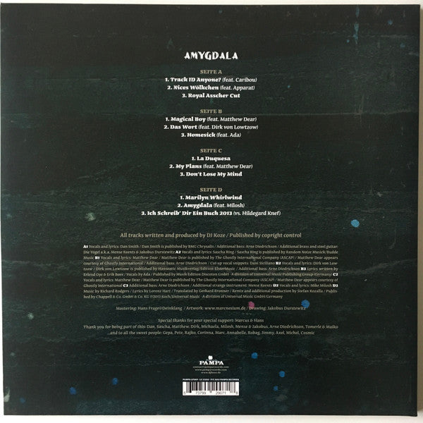 DJ Koze : Amygdala (2x12" + 7" + Album, Ltd, Gat)