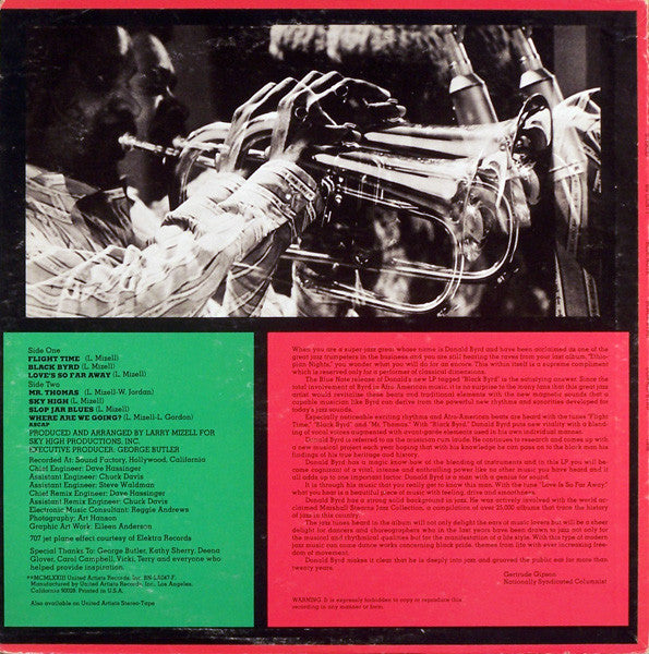 Donald Byrd : Black Byrd (LP, Album, All)