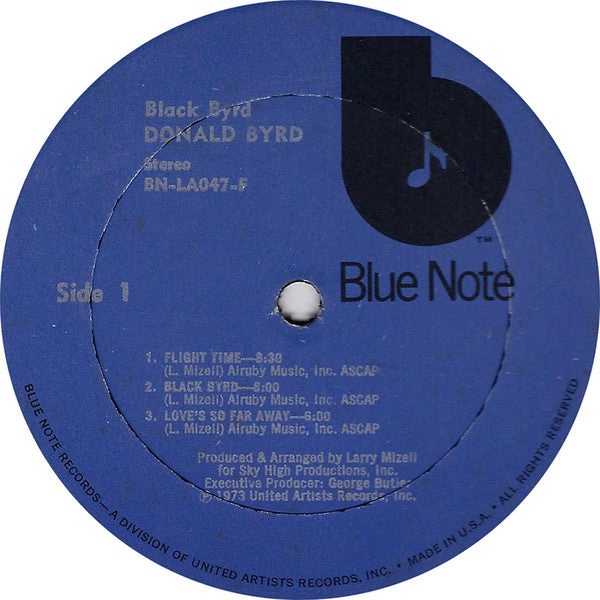 Donald Byrd : Black Byrd (LP, Album, All)