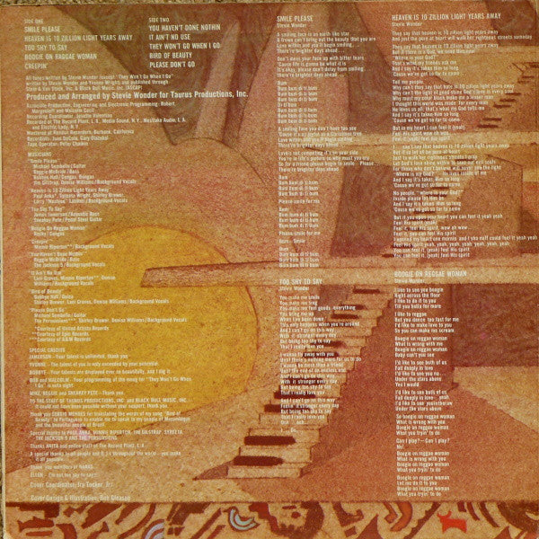 Stevie Wonder : Fulfillingness' First Finale (LP, Album)