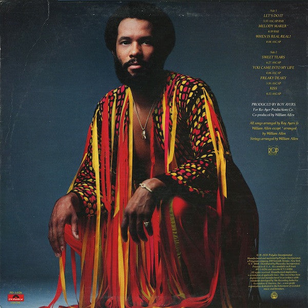 Roy Ayers : Let's Do It (LP, Album, Gol)
