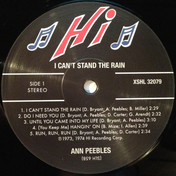 Ann Peebles : I Can't Stand The Rain (LP, Album, Ltd, RM, 180)