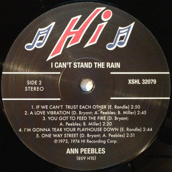 Ann Peebles : I Can't Stand The Rain (LP, Album, Ltd, RM, 180)