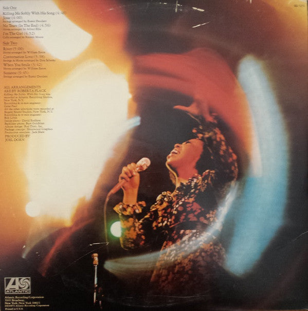 Roberta Flack : Killing Me Softly (LP, Album, RI )
