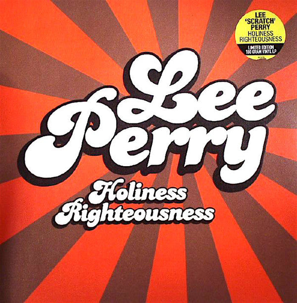 Lee Perry : Holiness Righteousness (LP, Album, RSD, Ltd, 180)