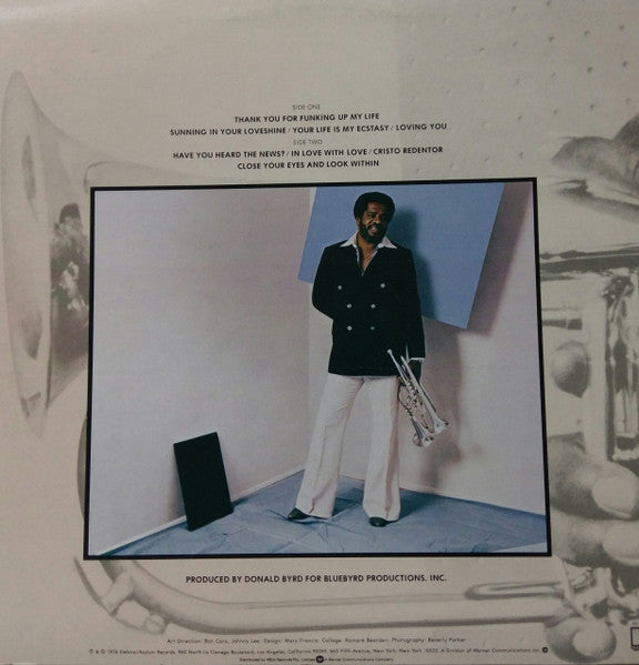 Donald Byrd : Thank You … For F.U.M.L. (Funking Up My Life) (LP, Album)