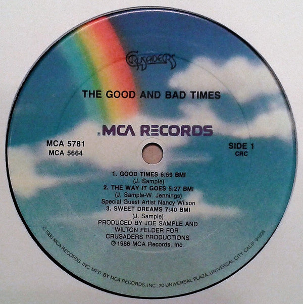 The Crusaders : The Good And Bad Times (LP, Club)
