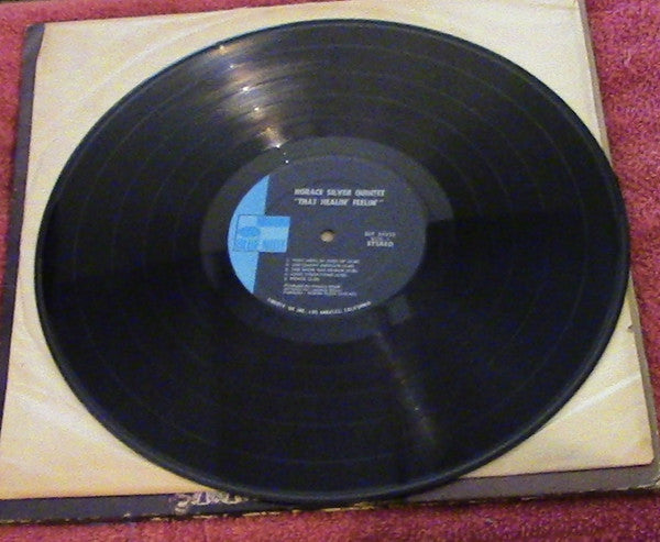 The Horace Silver Quintet With Unknown Artist : That Healin' Feelin' (The United States Of Mind / Phase 1) (LP, Album, Gat)